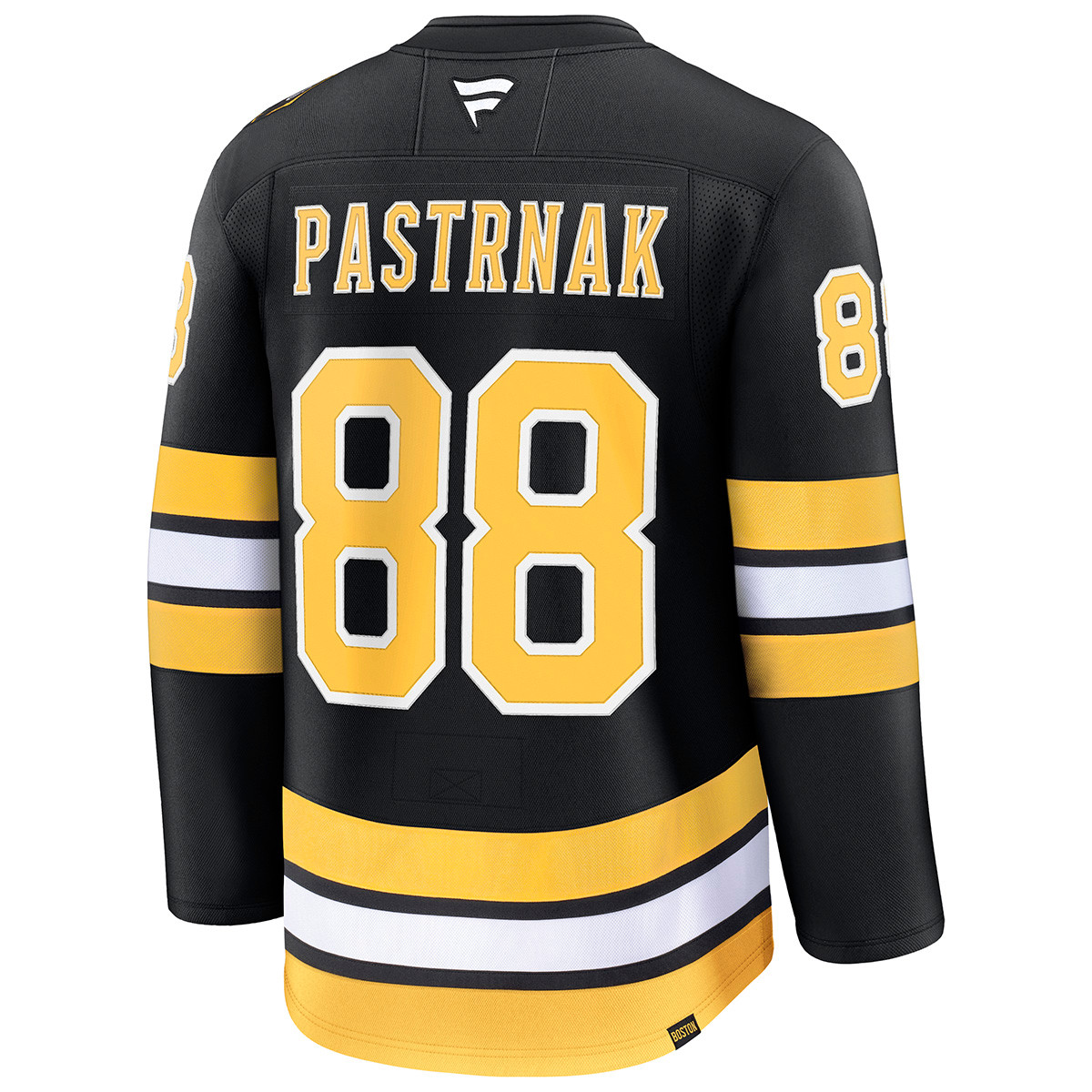 David Pastrnak Bruins Fanatics Premium Black Home Jersey