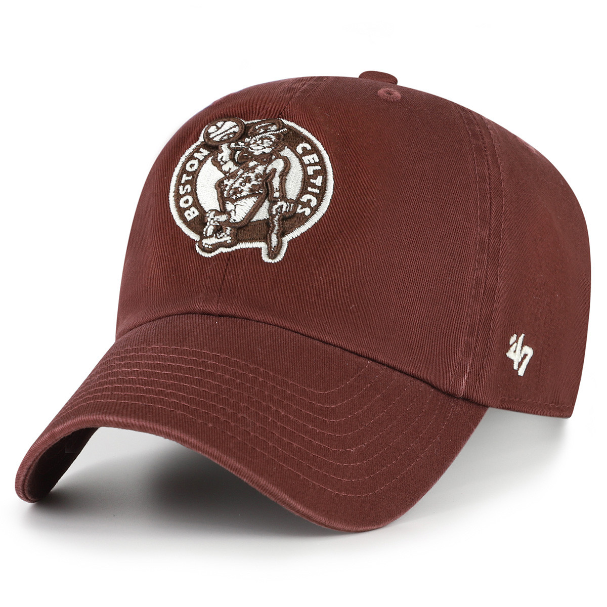 Celtics '47 Lucky Brown Clean Up Cap