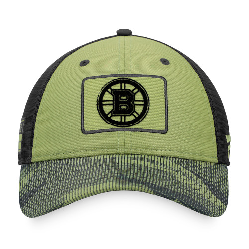 Bruins Authentic Pro Military Trucker 