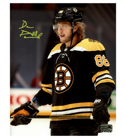 David Pastrnak Signed Boston Bruins Jersey (Pastrnak COA)