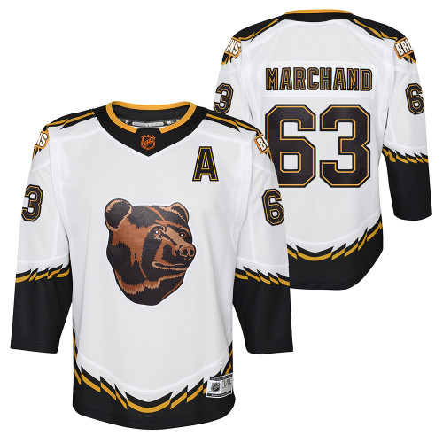 Outerstuff Marchand Youth Special Edition White Jersey (S/M) | Boston ProShop