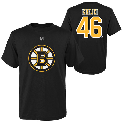 Outerstuff NHL Boys Youth (4-18) David Krejčí Boston Bruins Short Sleeve  T-Shirt