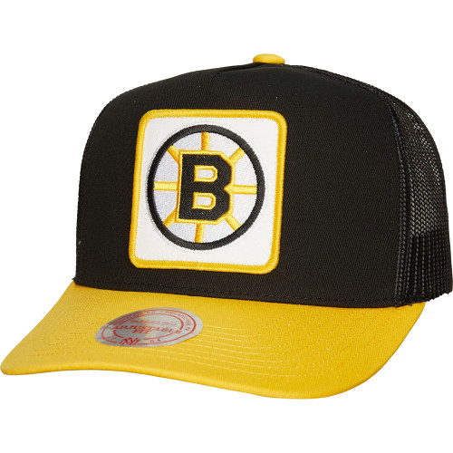 Bruins in Your Face White Snapback Cap | Boston ProShop
