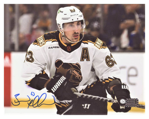 Patrice Bergeron and Brad Marchand Dual Signed / Autographed Final Hug  Photo 16x20