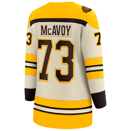 Authentic Adidas Boston Bruins Mcavoy Reverse Retro NHL Hockey