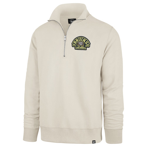 Bruins Fleece Pickoff Plaid Hooded Jacket (L) | Boston ProShop