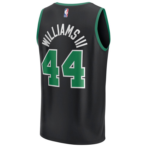 Kristaps Porzingis Nike Icon Swingman Jersey w/Vistaprint Patch (XXL) | Boston ProShop