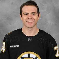 Boston Bruins player Jake DeBrusk
