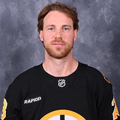 Boston Bruins player Elias Lindholm