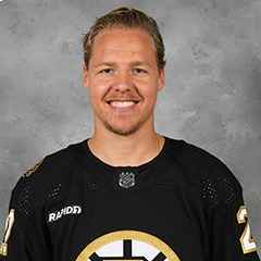 Boston Bruins player Hampus Lindholm