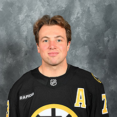Boston Bruins player Charlie McAvoy