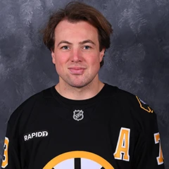 Boston Bruins player Charlie McAvoy