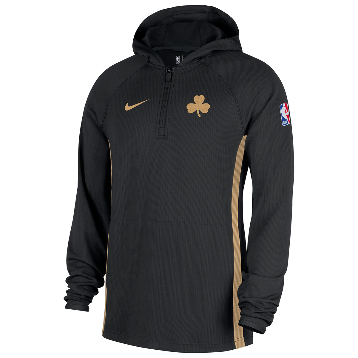 Celtics Nike 2025-26 City Edition Zone Half-Zip Pullover Hood