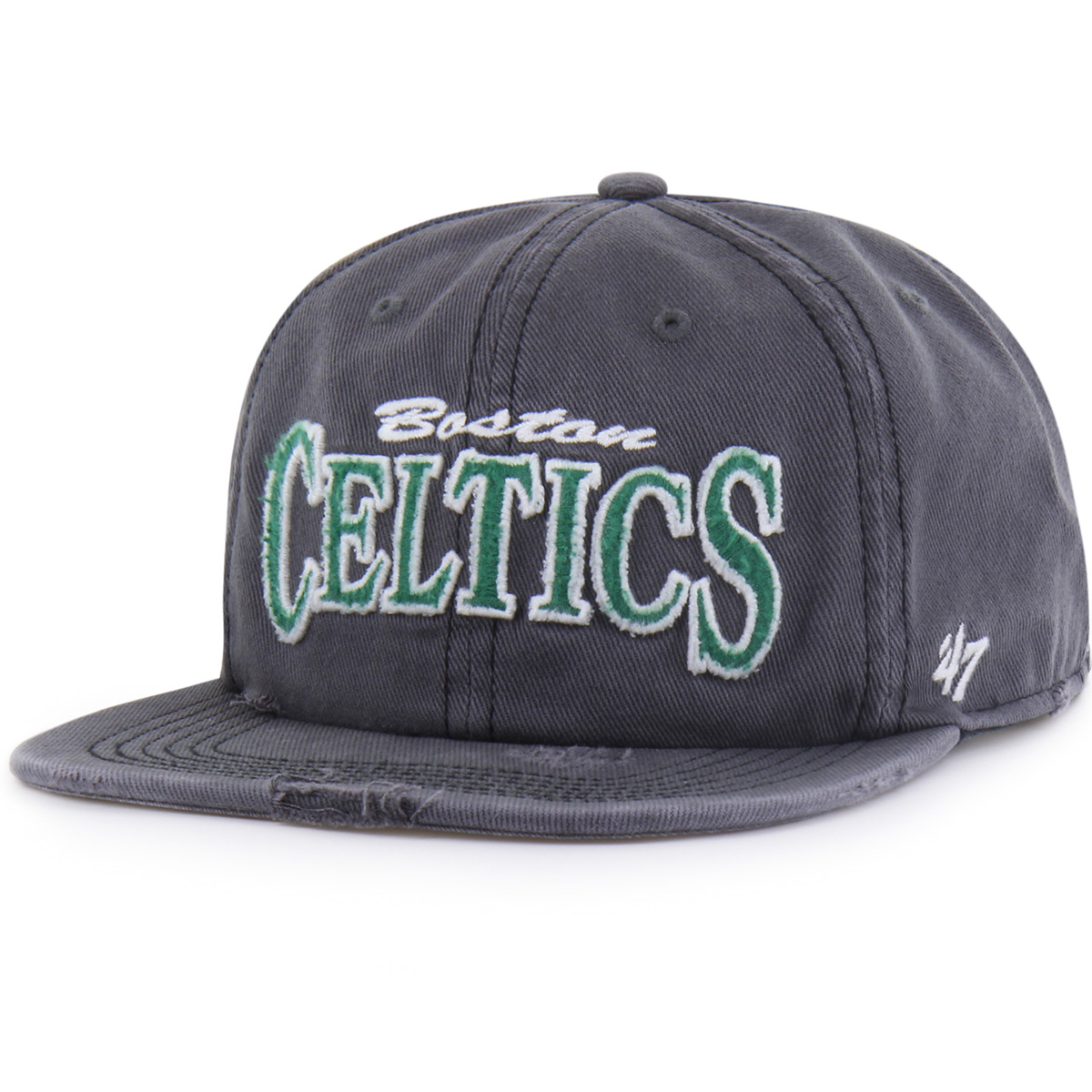 Celtics '47 Cragged Charcoal Captain Cap
