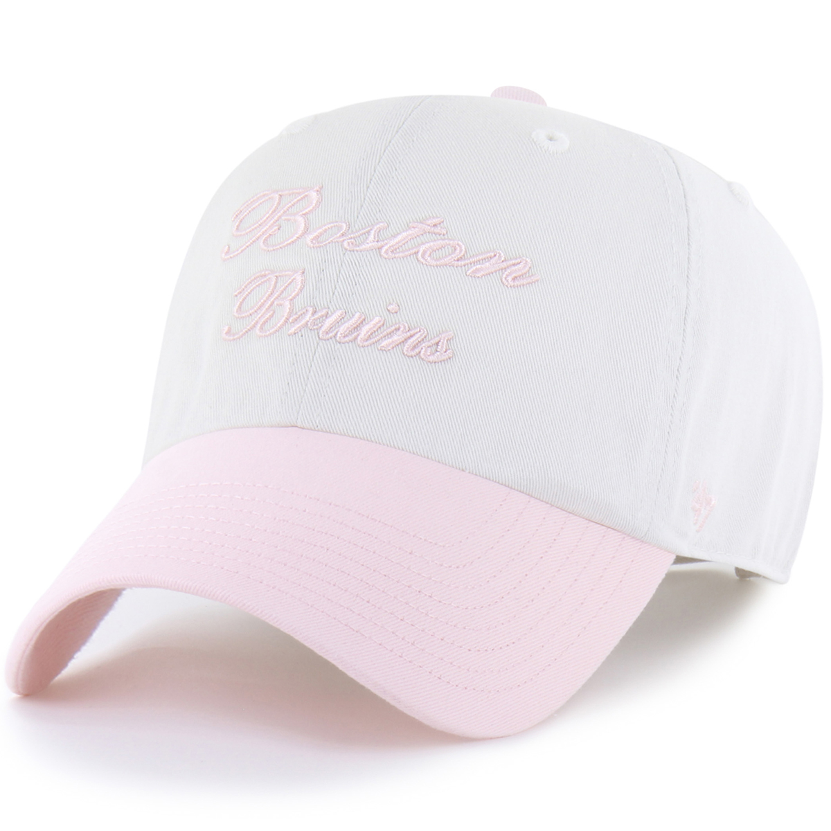 Bruins Ladies '47 Gelato White Clean Up Cap