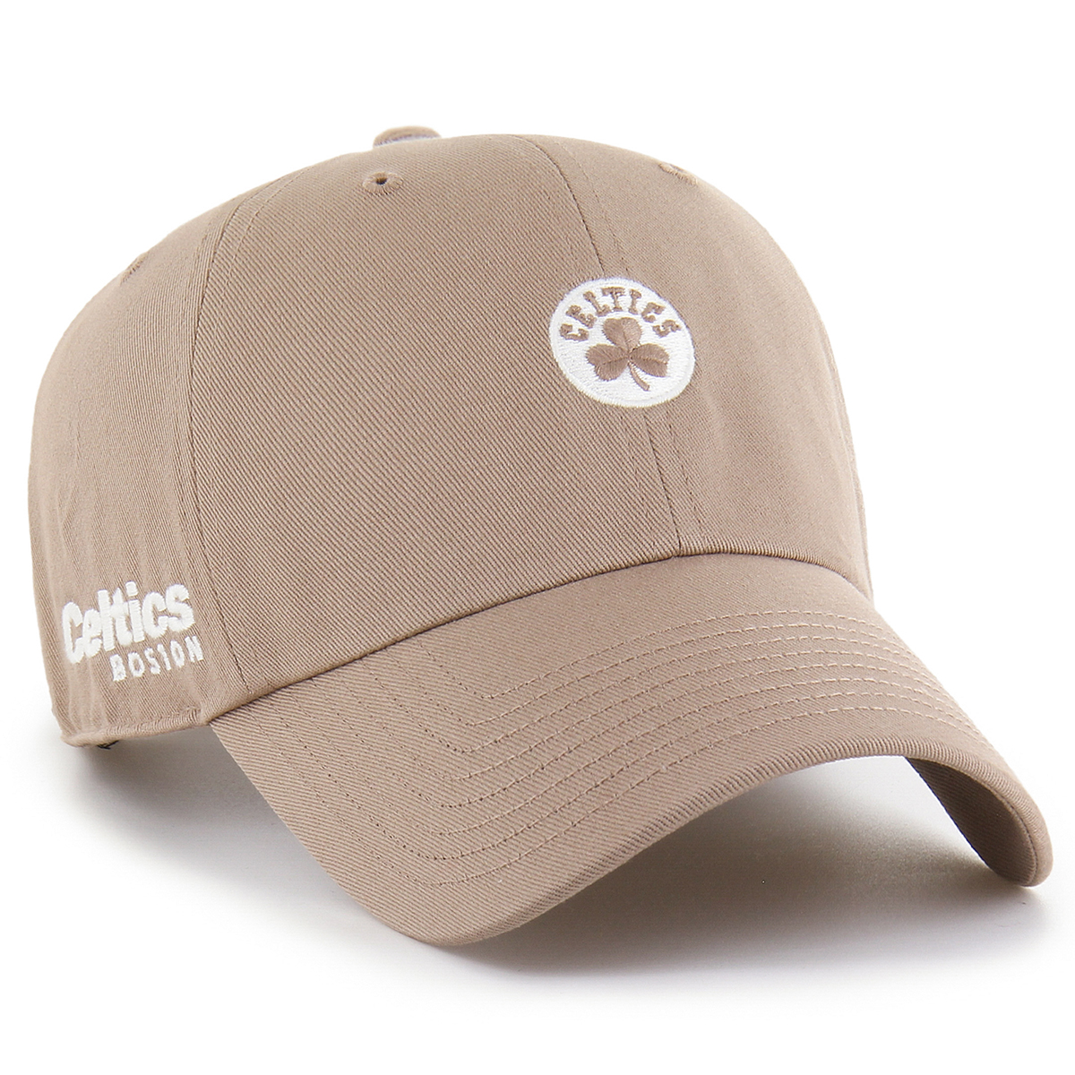Celtics '47 Foundation Brown Clean Up Cap