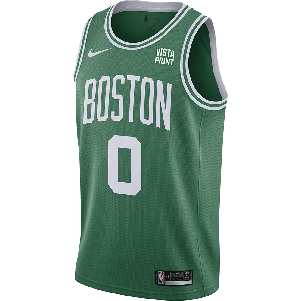 Nike Jordan Celtics スウィングマンユニ TATUM Jayson Tatum Nike Icon Swingman Jersey w/Vistaprint Patch - Boston