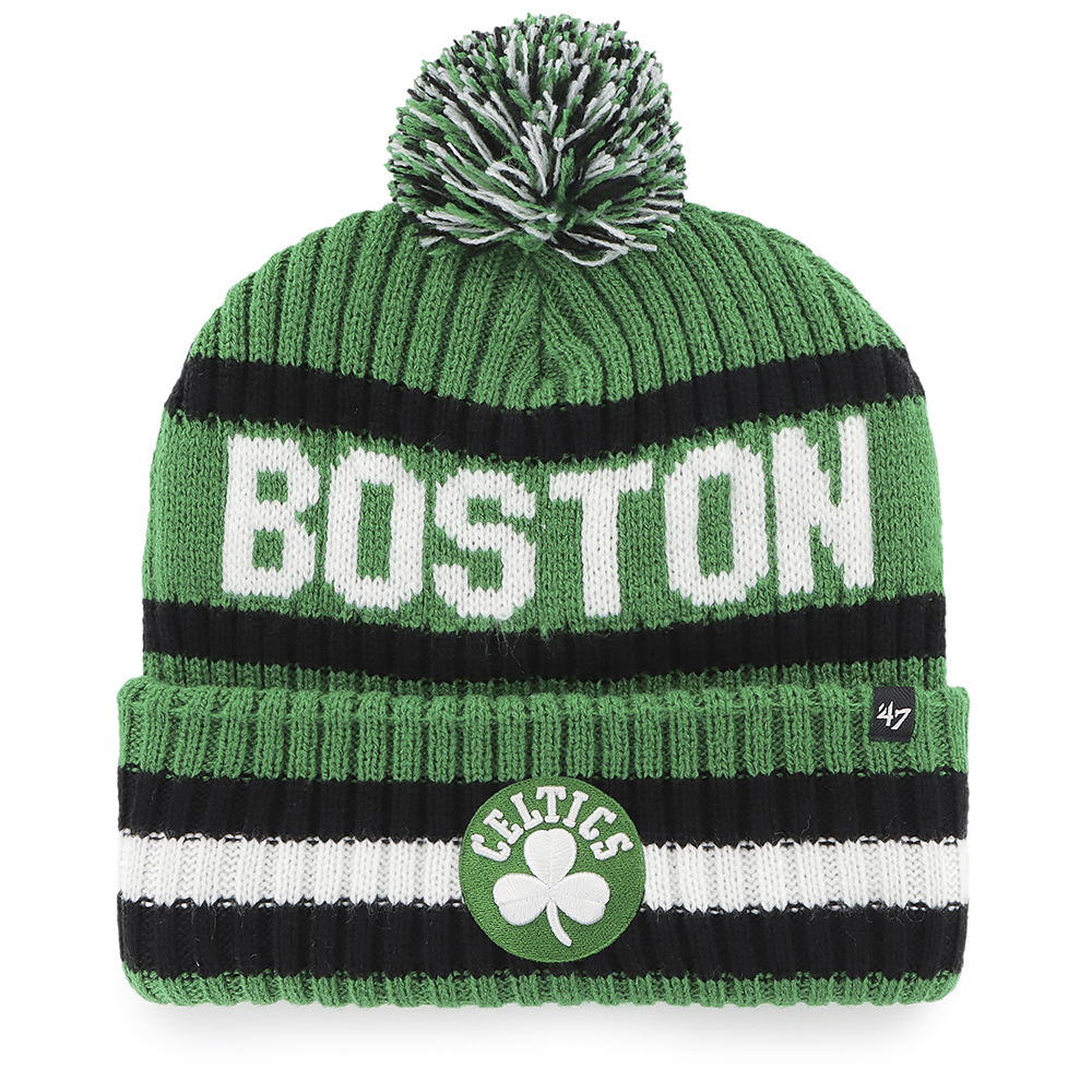 Celtics '47 Shamrock Bering Green Knit Hat - Boston ProShop