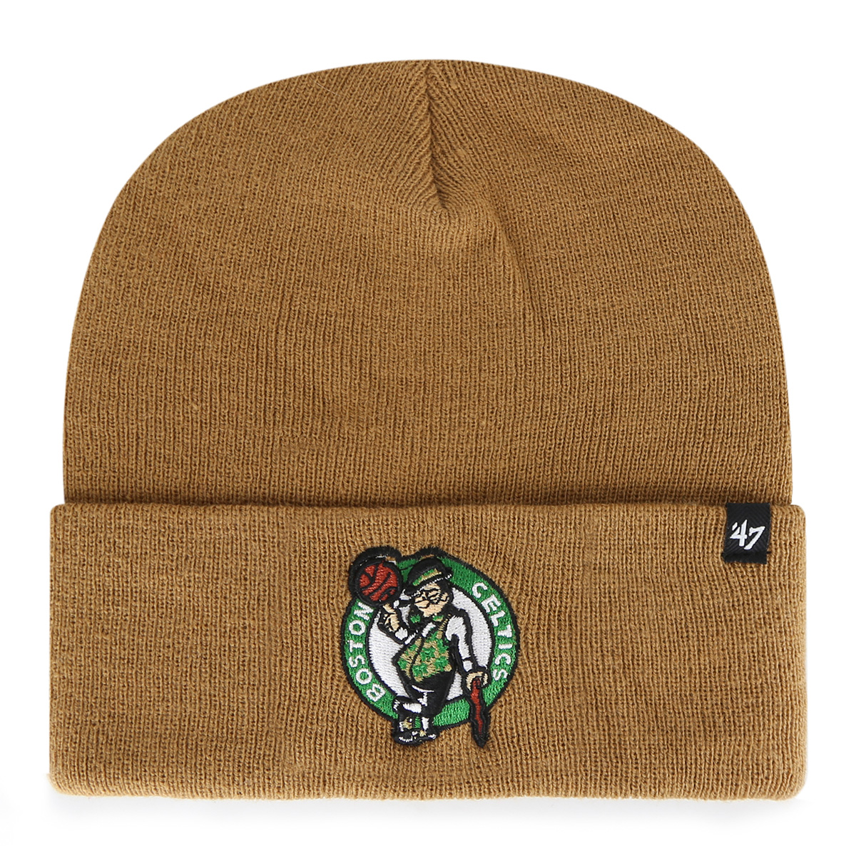 11/1まであいす【MUHLBAUER】 HAND KNIT CAP Celtics '47 Haymaker Lucky Camel Knit Hat - Boston ProShop