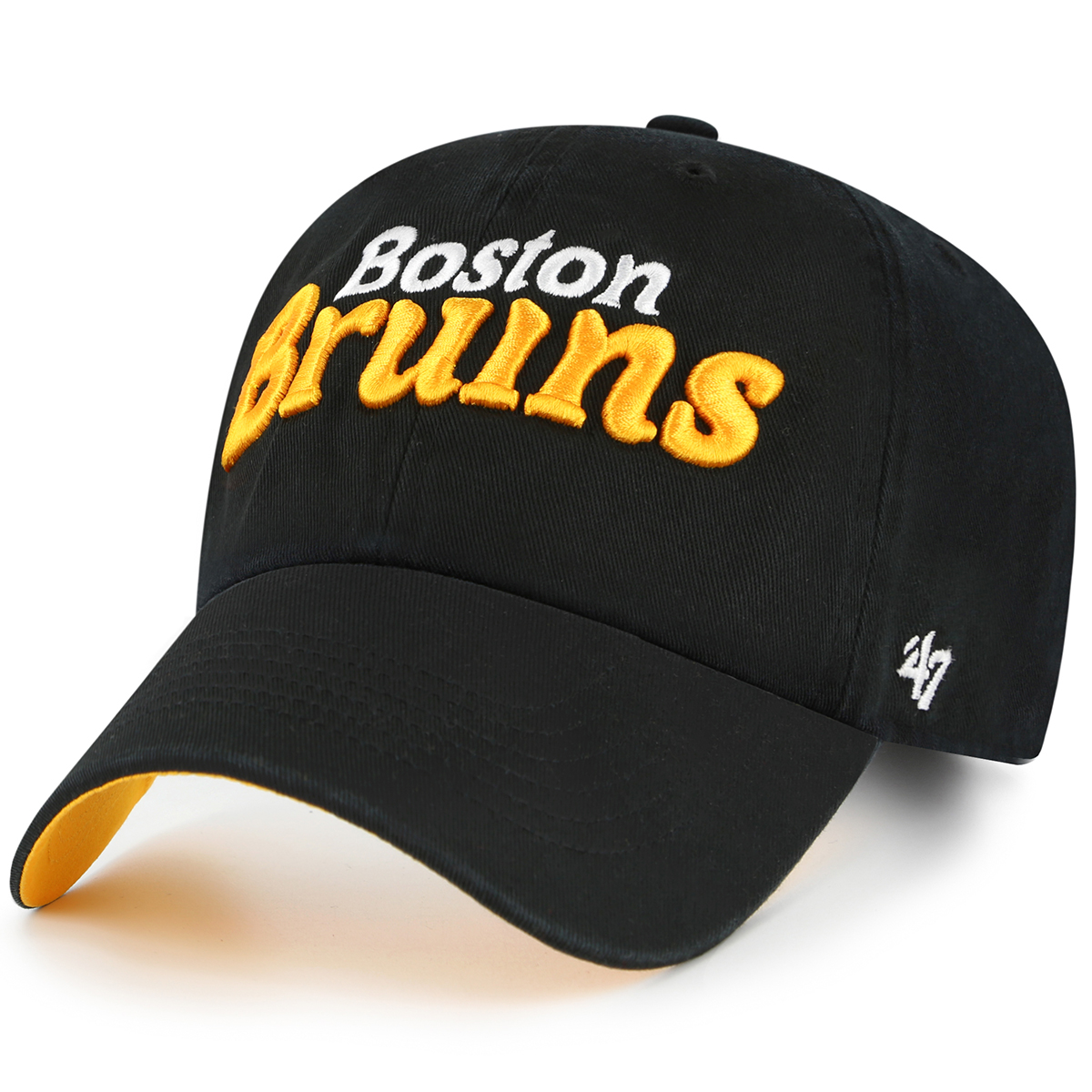 Bruins Ladies '47 Pensacola Black Clean Up Cap - Boston ProShop