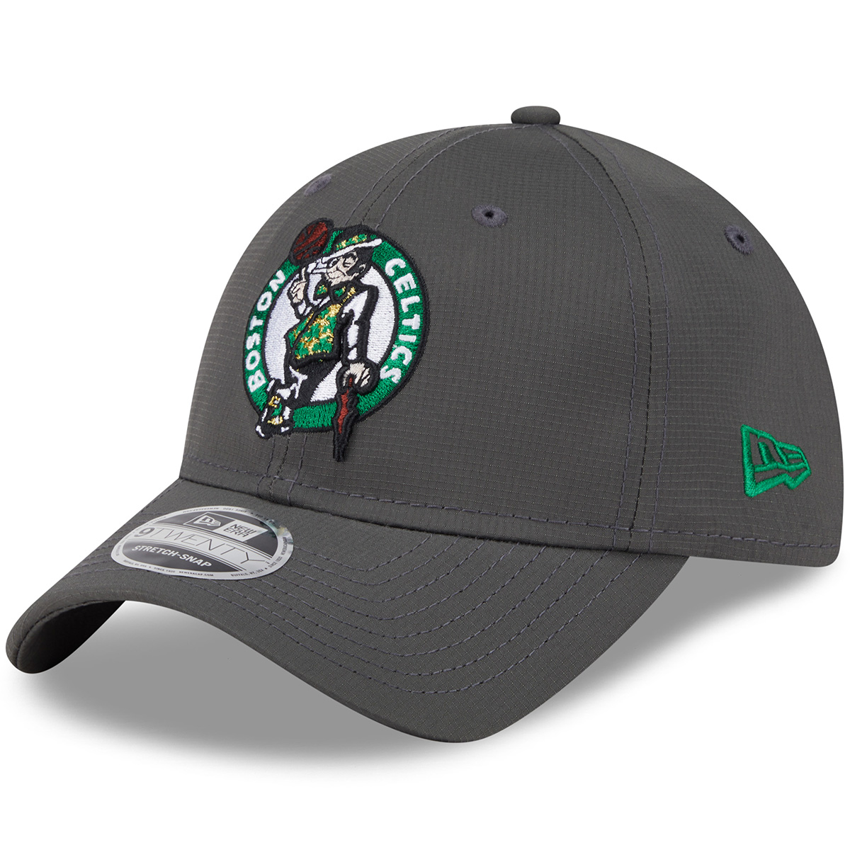 CelticsNewEraRipstopCharcoal9T