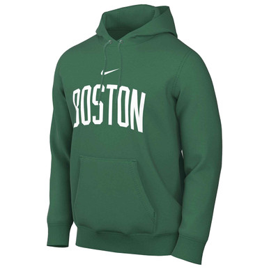 Celtics Nike Club Word Green Pullover Hood