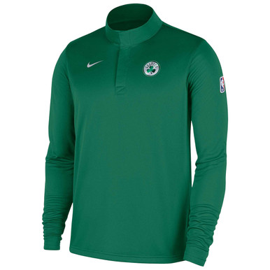 Celtics Nike 2025 Shamrock Green Quarter-Zip Pullover