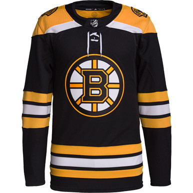 Boston Bruins adidas 100th Anniversary Primegreen Authentic Jersey - Black