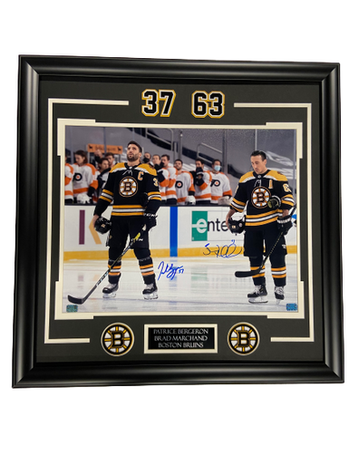 Brad Marchand Boston Bruins Signed 2023 8x10 Photo Red Sox Fenway Park