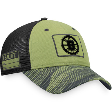 NHL Boston Bruins 2023-2024 Authentic Pro Draft Trucker Hat