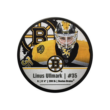 Linus Ullmark Boston Bruins Autographed NHL Hockey Goalie Mini-Mask