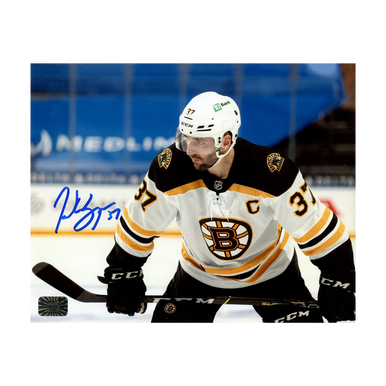 Patrice Bergeron Signed / Autographed Lake Tahoe 16x20 Frame