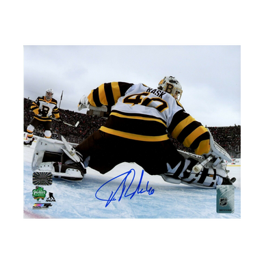 Tuukka Rask Boston Bruins Signed Autographed Net Cam Save vs