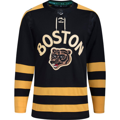 The Jersey Keeper on Instagram: 🔴SOLD🔴 Boston Bruins Team Issued 2019  NHL Winter Classic MiC Adidas Gold and Brown Practice Hockey Jersey - blank  New without tags Size 56 This is an