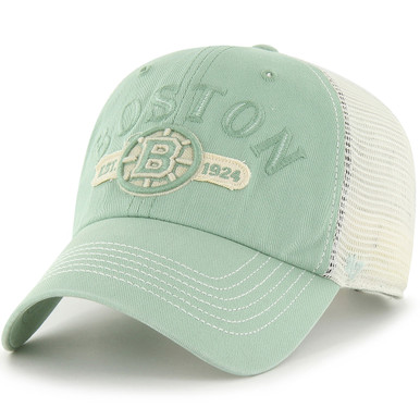 47 Brand Girls' Boston Bruins Clean Up Cap in Pink