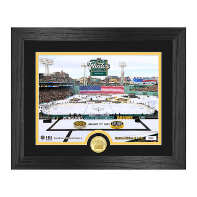 David Krejci Autograph Photo Winter Classic 2023 23x27 New England Picture  Authentication