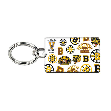 NHL Blue Vintage Keychains