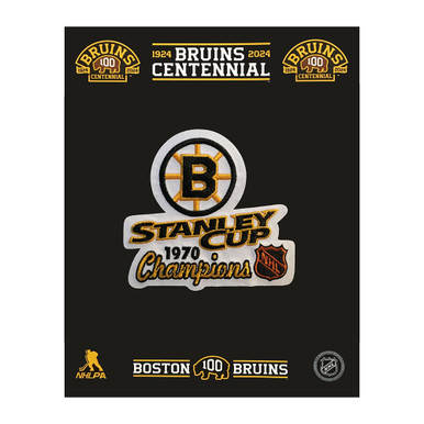 Bruins Centennial 1970 Stanley Cup Champions Patch