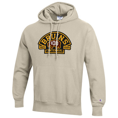 Men's Boston Bruins Champion Heather Gray Reverse Weave Yarn Dye Pullover  Sweatshirt