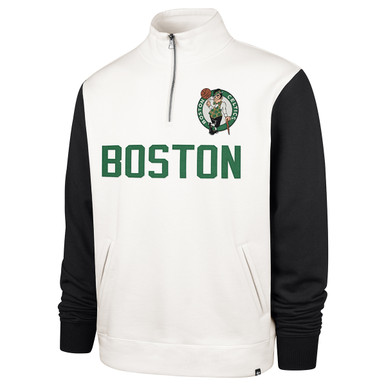 Celtics '47 Winning Streak Quarter-Zip White Pullover