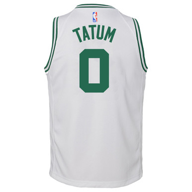 Youth Jayson Tatum Association Swingman Nike Jersey w/VistaPrint Patch ...