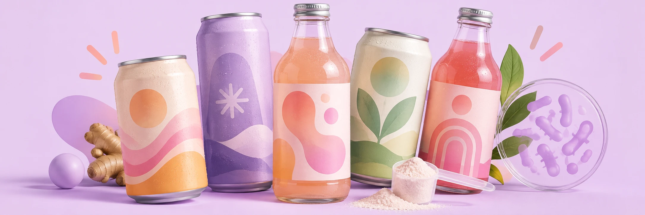 Modern live-culture drinks