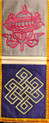 Tibet Mail Box Hanging With Deferints H.H Dlai Lama's Quortes 
