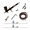 Paasche TGX-3AS Vision Double-Action Airbrush Set, 3 Head Sizes (0, 1, 2) & Hose