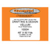 Clearprint 1000H Design Vellum Unprinted 48 inch x 50 yard Roll (10101164)