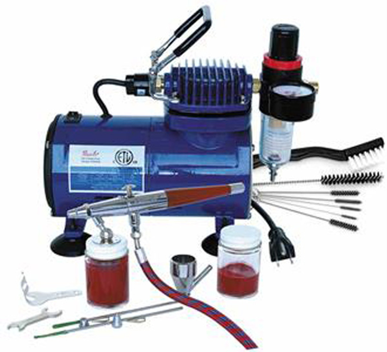 Paasche VL-100D Double Action Airbrush & Compressor Package