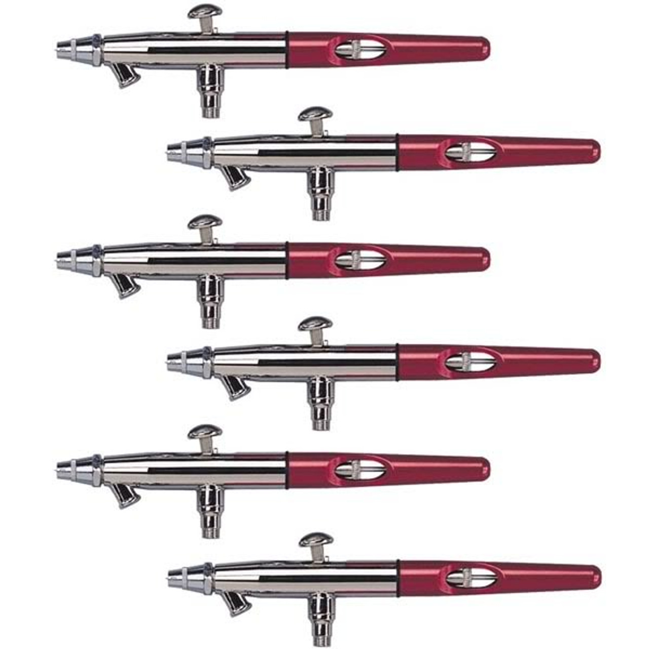 Paasche MIL Six Pack with Medium Heads (.74mm)