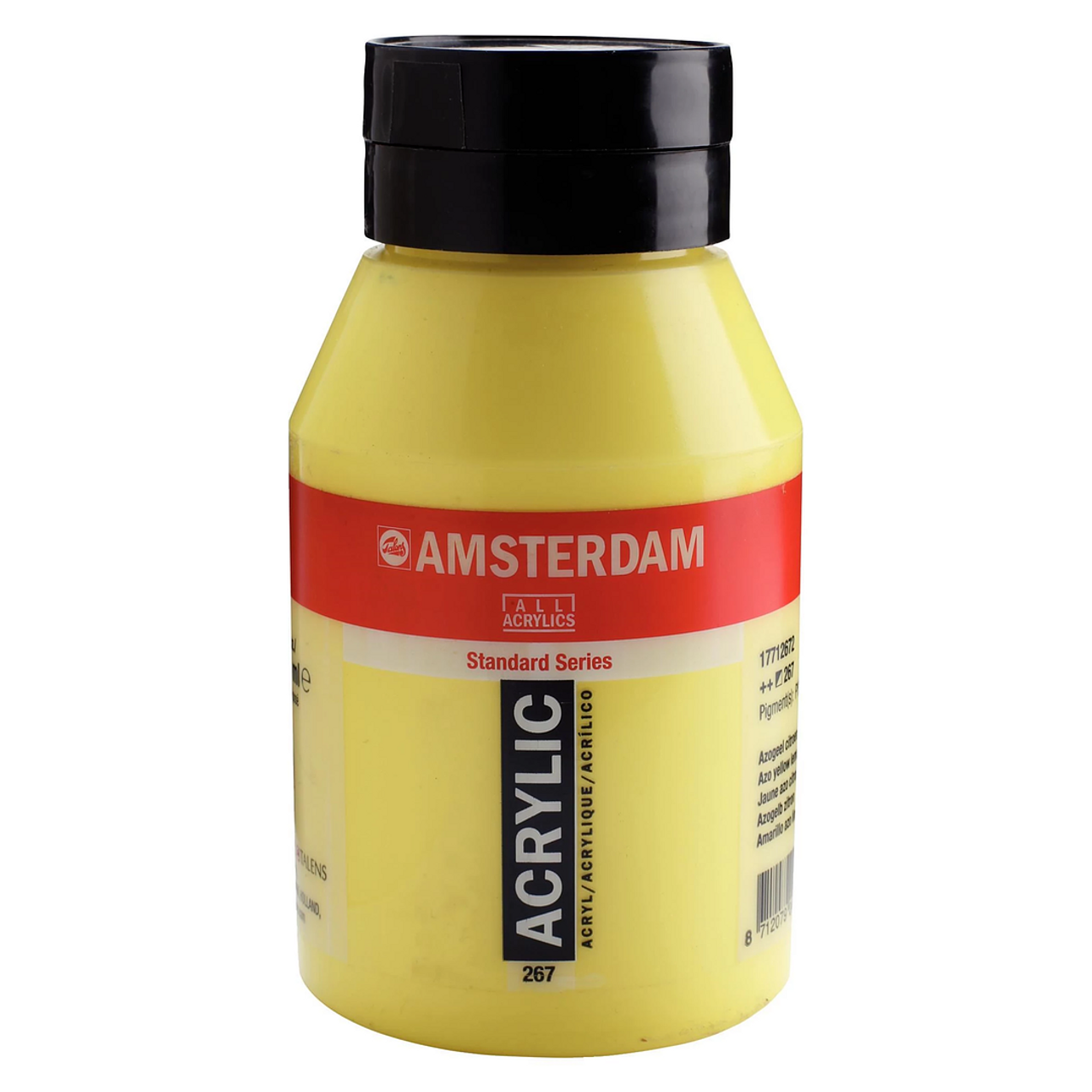 Amsterdam Standard Series Acrylic Paint - Azo Yellow Lemon (267), 1000ml Jar