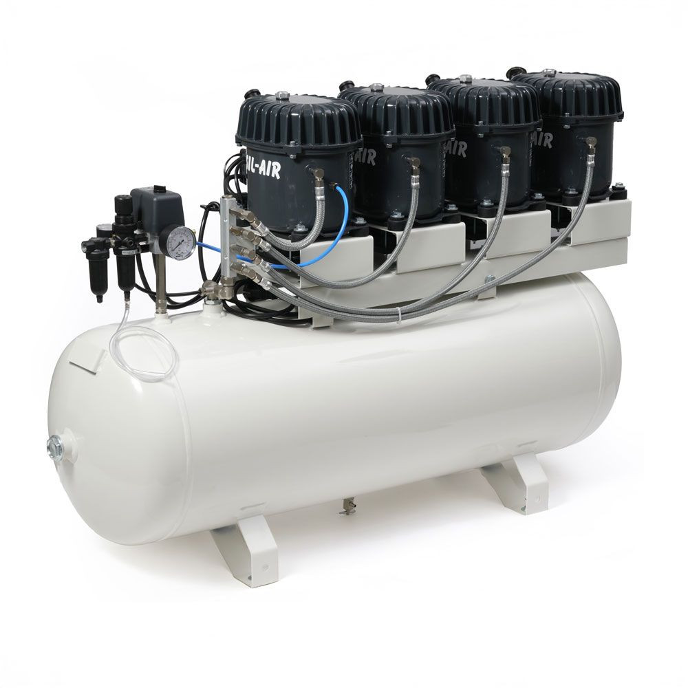 Silentaire VAL-Air 200-100-AL 2HP Air Compressor (220V)