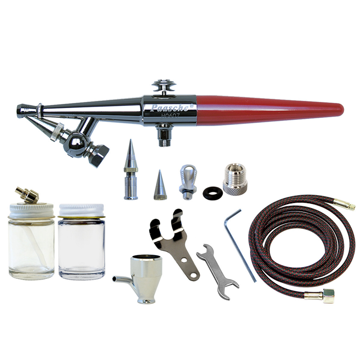 Paasche HS-3AS (Formerly HS-SET) Single Action Airbrush Set